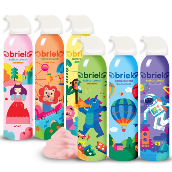 Briel Baby Bubble Cleanser 300ml 6-piece set